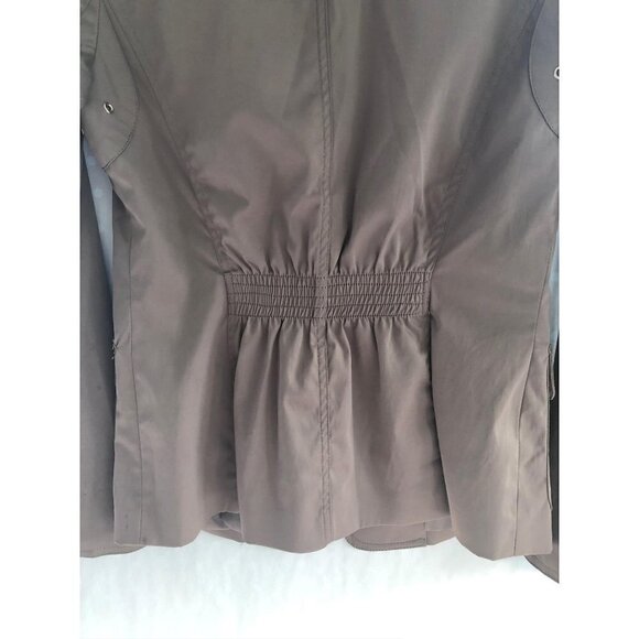 NWOT Cropped Vinyl Jacket - Picture 7 of 7